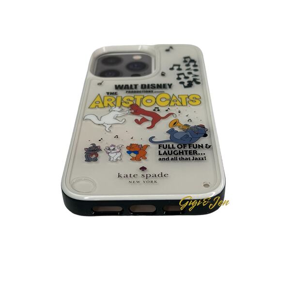 Kate Spade Disney Aristocats iPhone 14 Pro Case - Picture 2 of 6